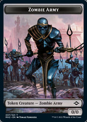 Treasure (21) // Zombie Army Double-Sided Token [Modern Horizons 2 Tokens] | I Want That Stuff Brandon