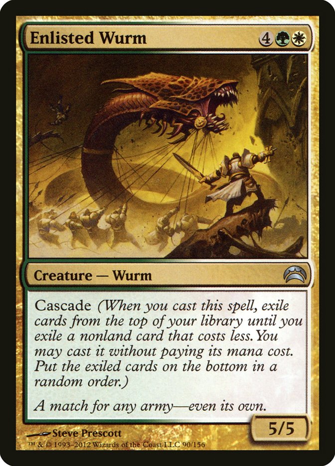 Enlisted Wurm [Planechase 2012] | I Want That Stuff Brandon