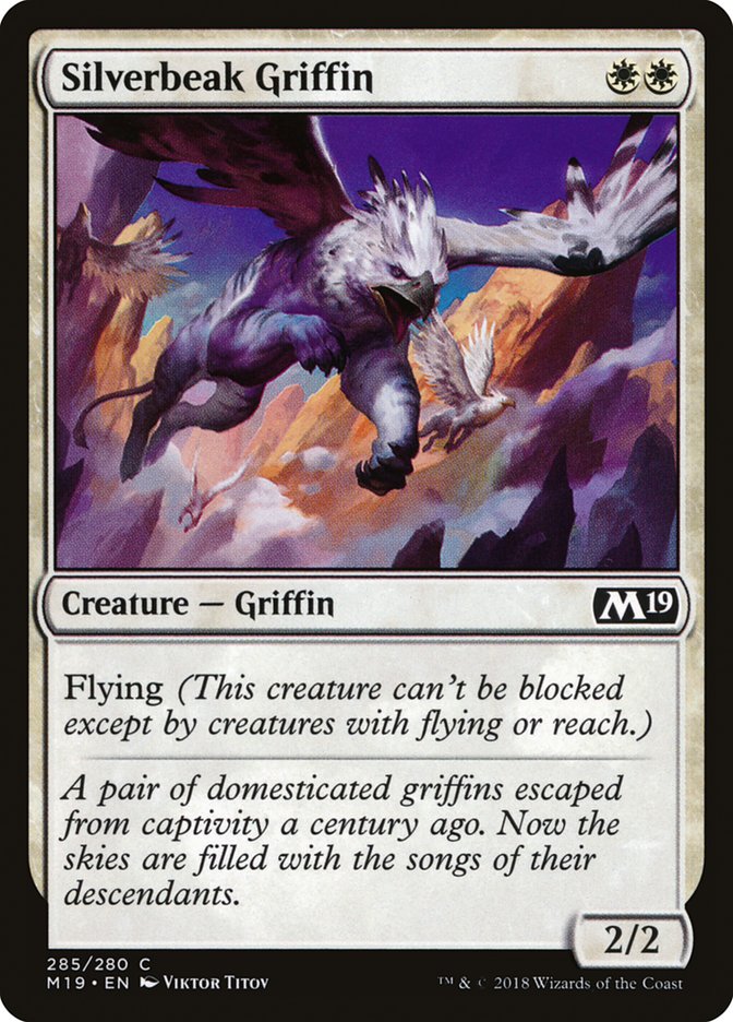 Silverbeak Griffin [Core Set 2019] | I Want That Stuff Brandon