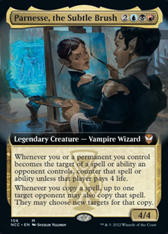 Parnesse, the Subtle Brush (Extended Art) [Streets of New Capenna Commander] | I Want That Stuff Brandon