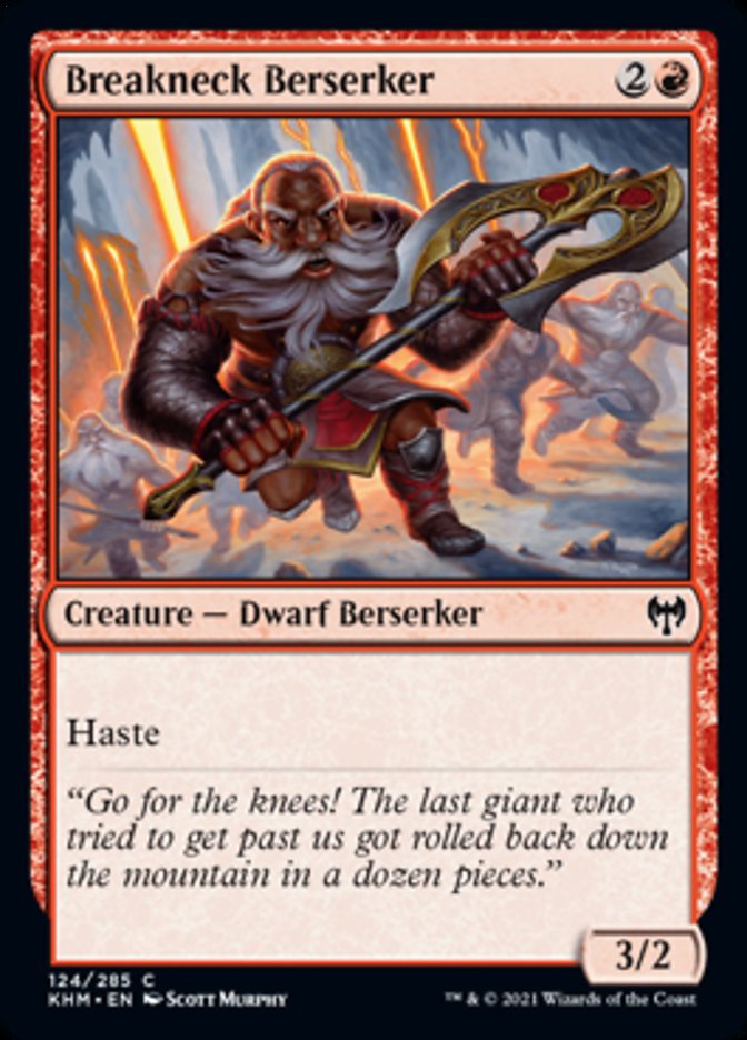 Breakneck Berserker [Kaldheim] | I Want That Stuff Brandon