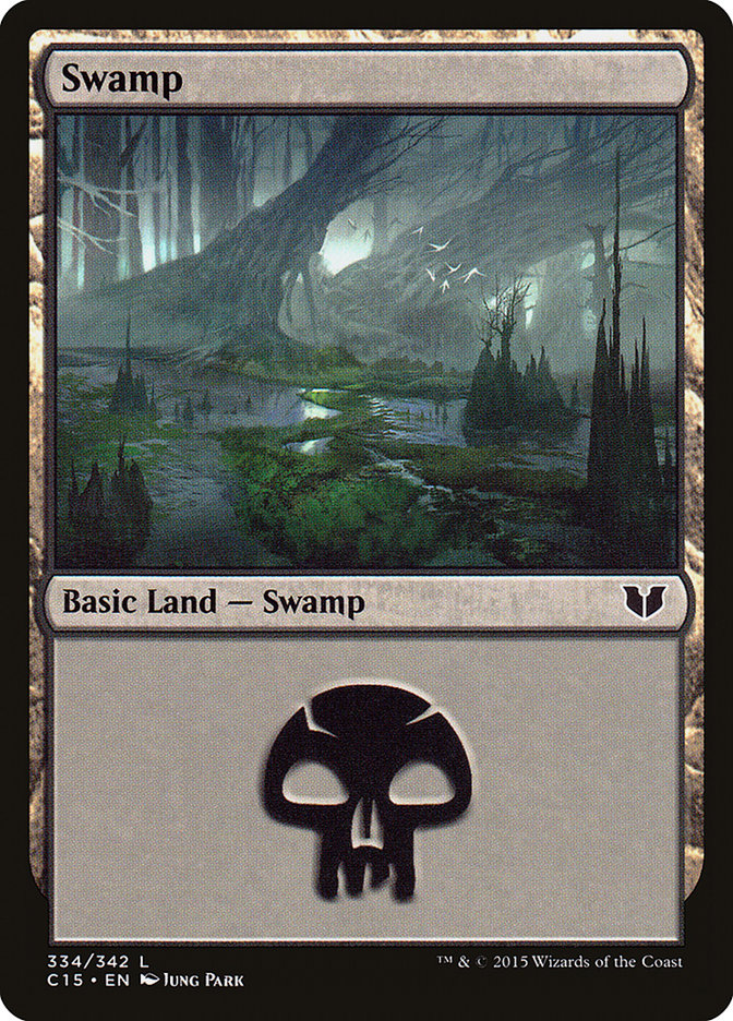 Swamp (334) [Commander 2015] | I Want That Stuff Brandon