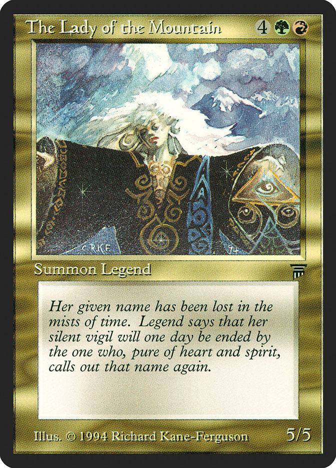 The Lady of the Mountain [Legends] | I Want That Stuff Brandon