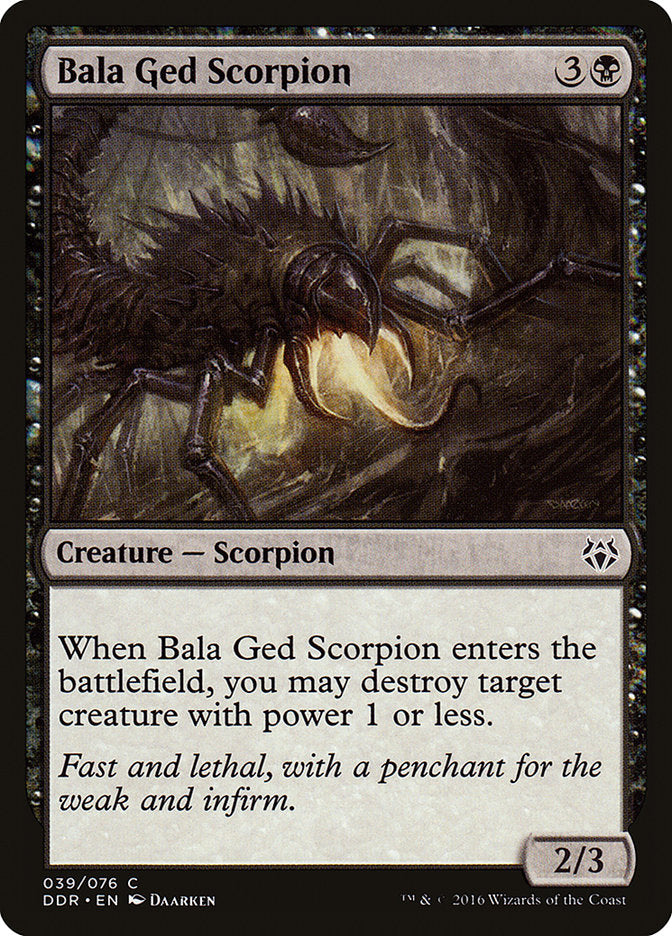 Bala Ged Scorpion [Duel Decks: Nissa vs. Ob Nixilis] | I Want That Stuff Brandon