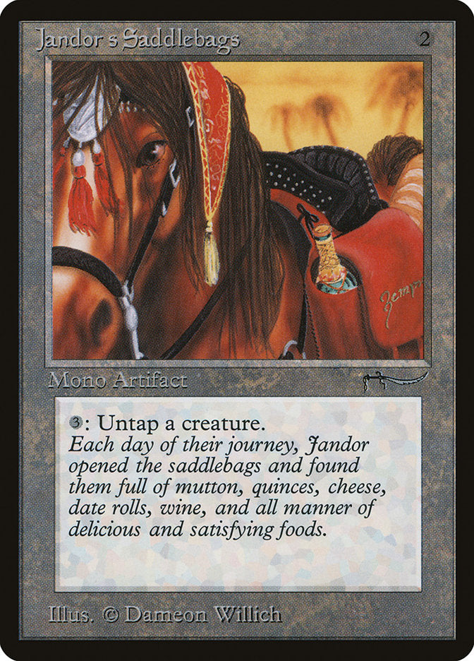 Jandor's Saddlebags [Arabian Nights] | I Want That Stuff Brandon