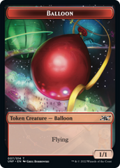 Clown Robot (003) // Balloon Double-Sided Token [Unfinity Tokens] | I Want That Stuff Brandon