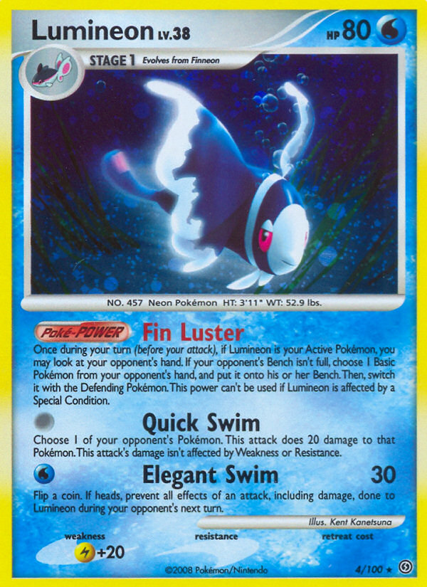Lumineon (4/100) [Diamond & Pearl: Stormfront] | I Want That Stuff Brandon