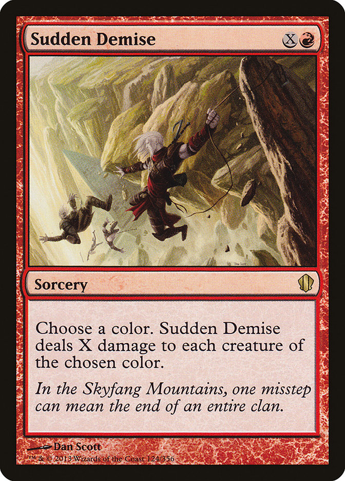 Sudden Demise [Commander 2013] | I Want That Stuff Brandon
