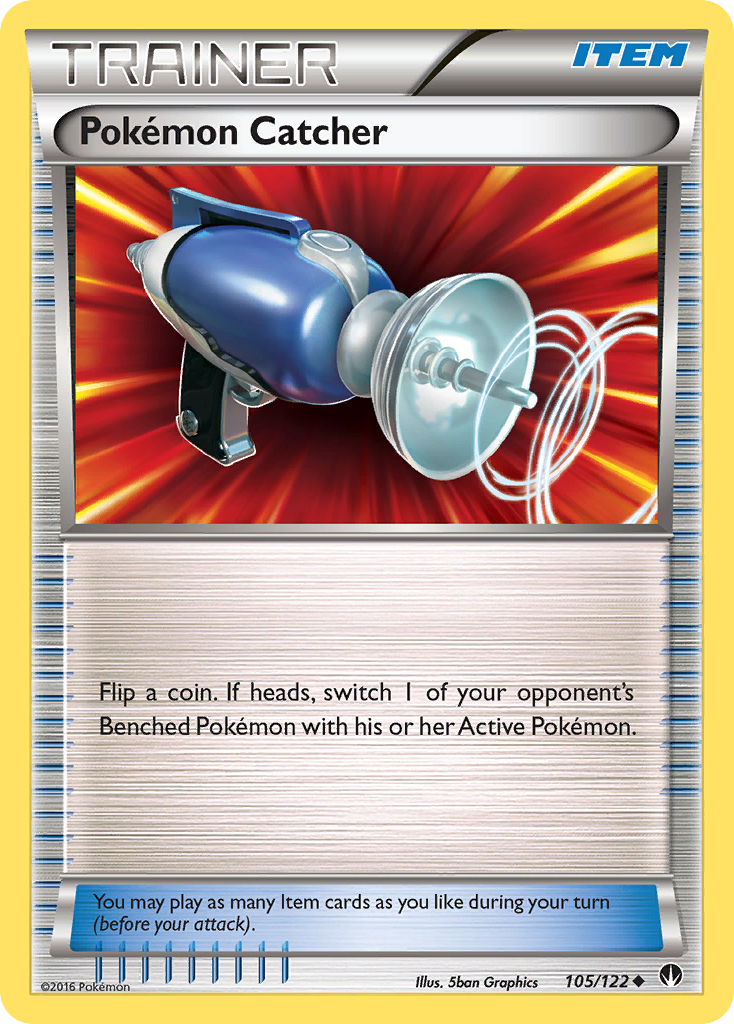 Pokemon Catcher (105/122) [XY: BREAKpoint] | I Want That Stuff Brandon