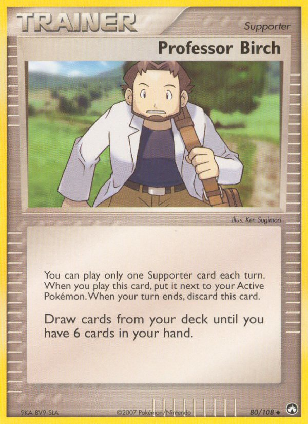 Professor Birch (80/108) [EX: Power Keepers] | I Want That Stuff Brandon