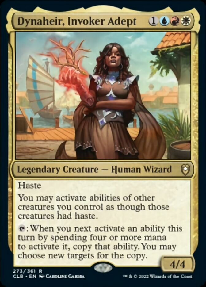 Dynaheir, Invoker Adept [Commander Legends: Battle for Baldur's Gate] | I Want That Stuff Brandon