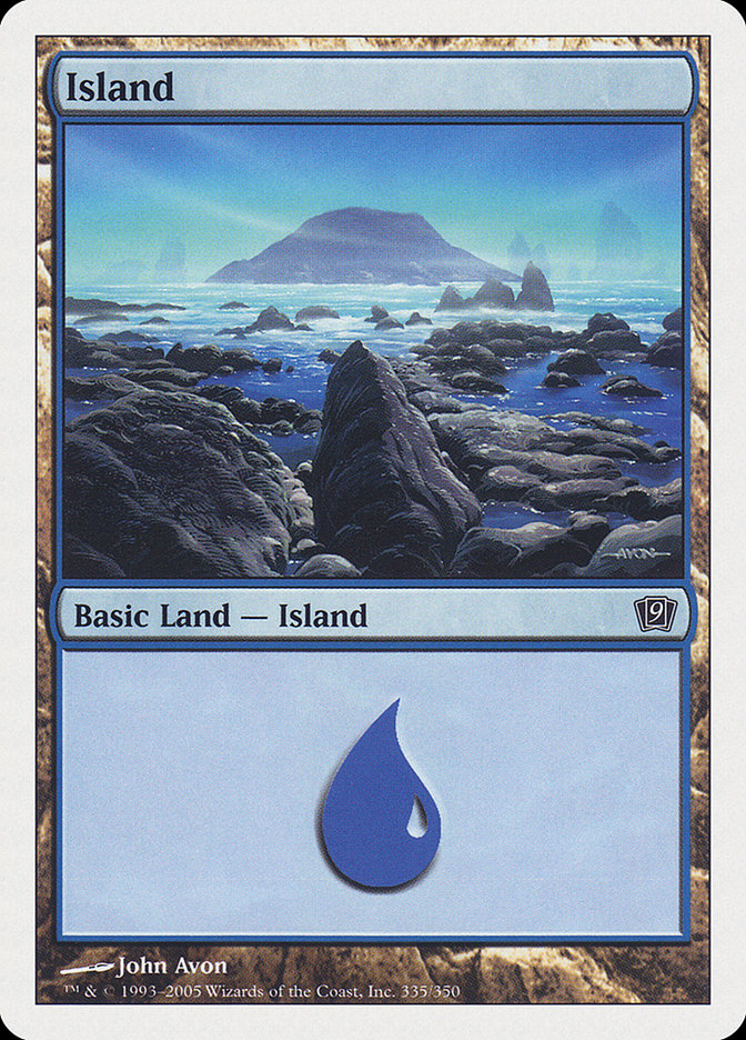 Island (335) [Ninth Edition] | I Want That Stuff Brandon