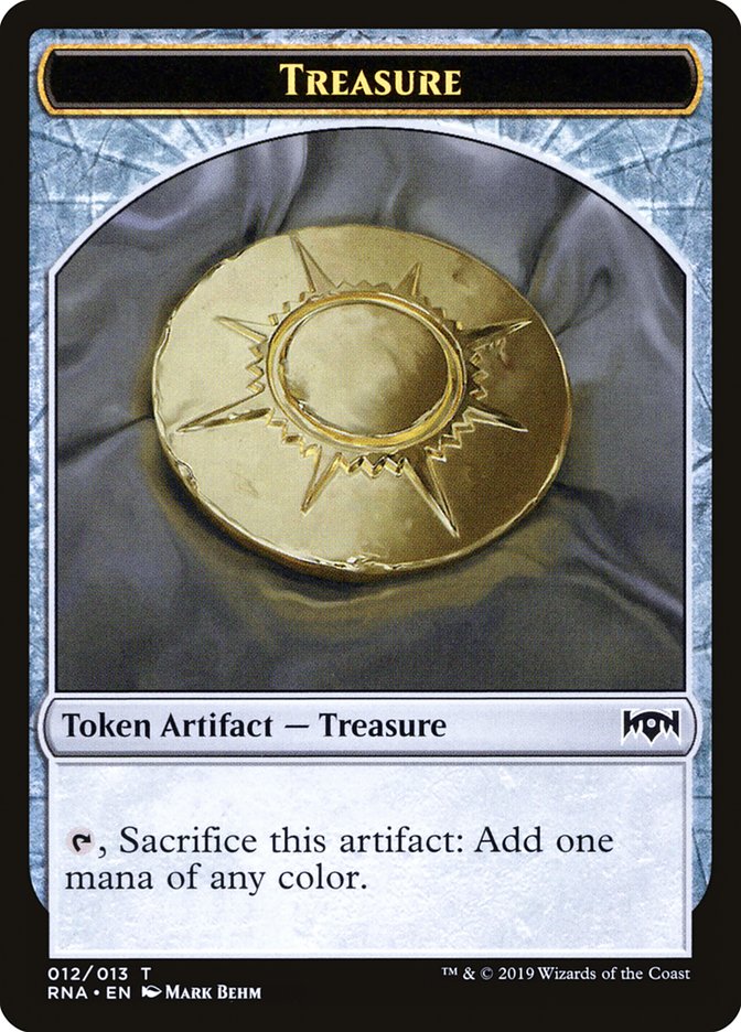 Treasure Token [Ravnica Allegiance Tokens] | I Want That Stuff Brandon