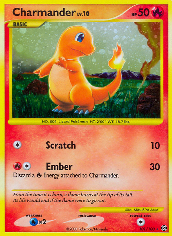 Charmander (101/100) [Diamond & Pearl: Stormfront] | I Want That Stuff Brandon