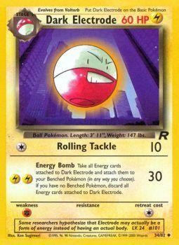 Dark Electrode (34/82) [Team Rocket Unlimited] | I Want That Stuff Brandon