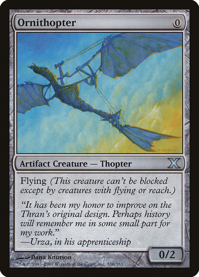 Ornithopter [Tenth Edition] | I Want That Stuff Brandon