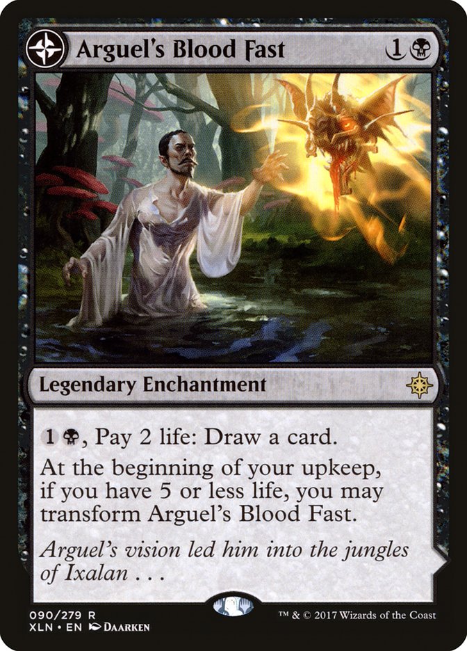 Arguel's Blood Fast // Temple of Aclazotz [Ixalan] | I Want That Stuff Brandon