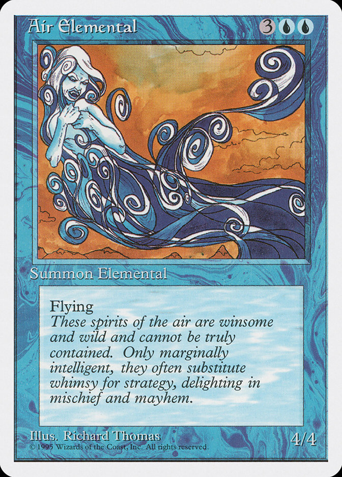 Air Elemental [Fourth Edition] | I Want That Stuff Brandon