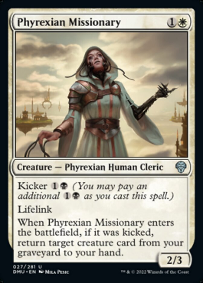 Phyrexian Missionary [Dominaria United] | I Want That Stuff Brandon