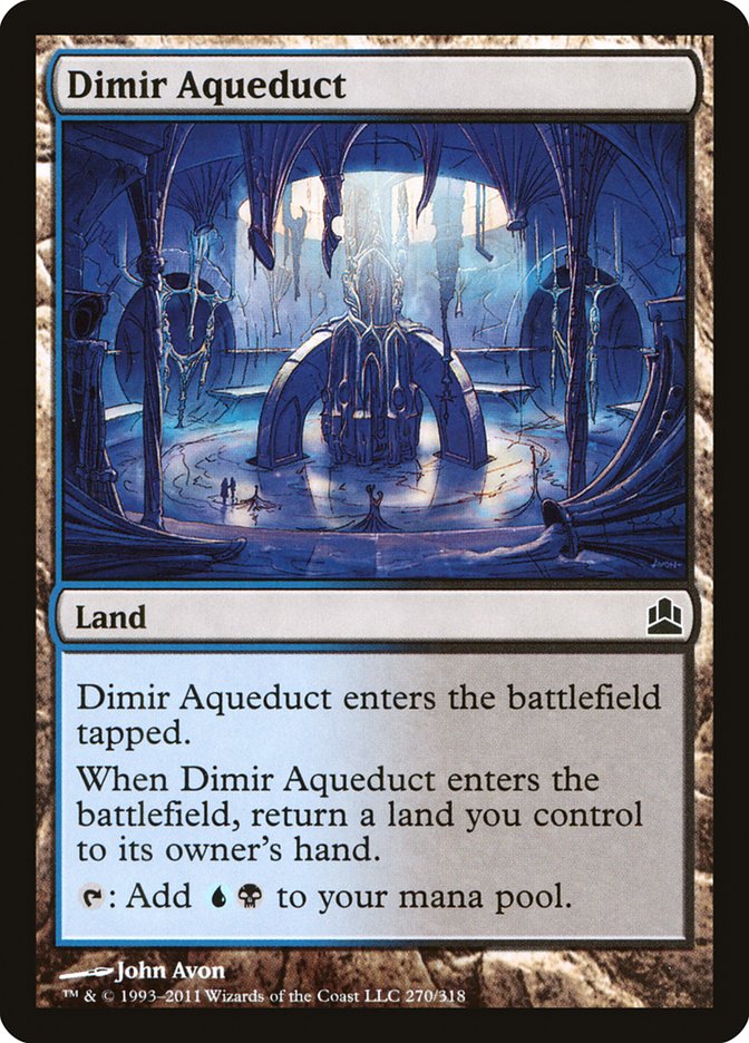 Dimir Aqueduct [Commander 2011] | I Want That Stuff Brandon