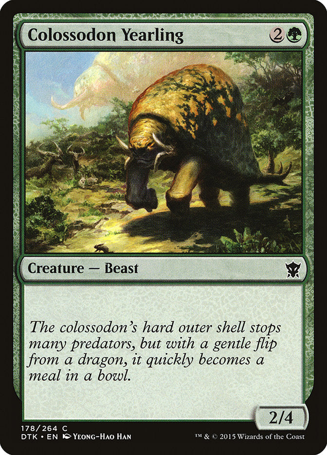 Colossodon Yearling [Dragons of Tarkir] | I Want That Stuff Brandon