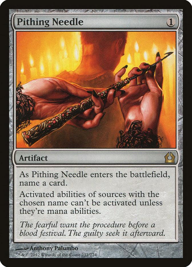 Pithing Needle [Return to Ravnica] | I Want That Stuff Brandon