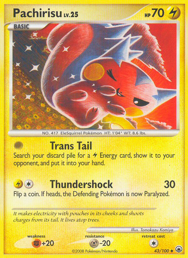 Pachirisu (43/100) [Diamond & Pearl: Majestic Dawn] | I Want That Stuff Brandon