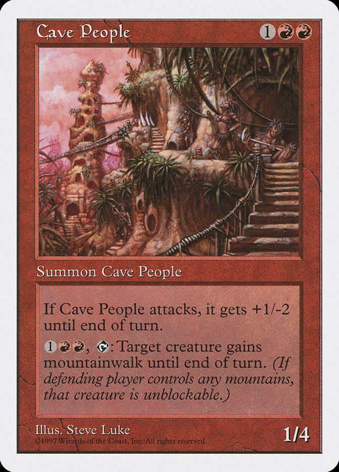 Cave People [Fifth Edition] | I Want That Stuff Brandon