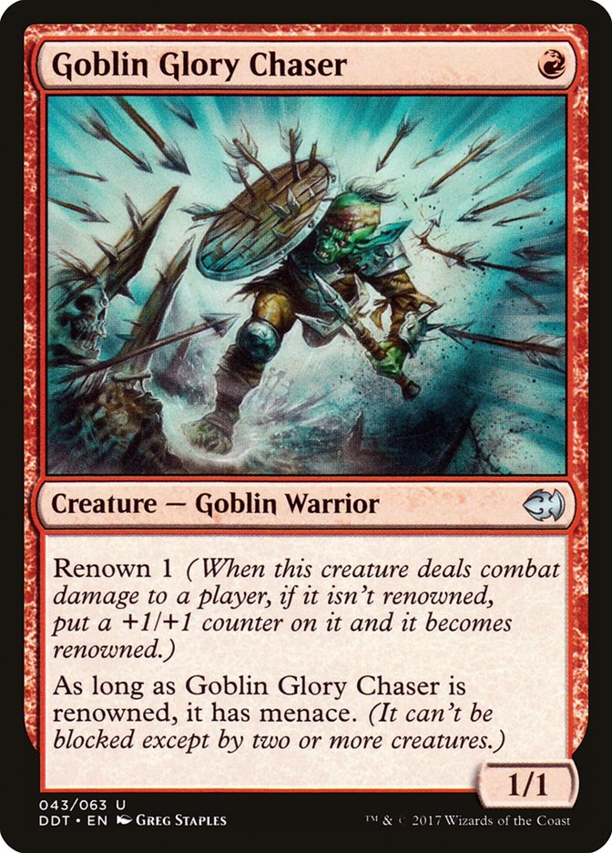 Goblin Glory Chaser [Duel Decks: Merfolk vs. Goblins] | I Want That Stuff Brandon