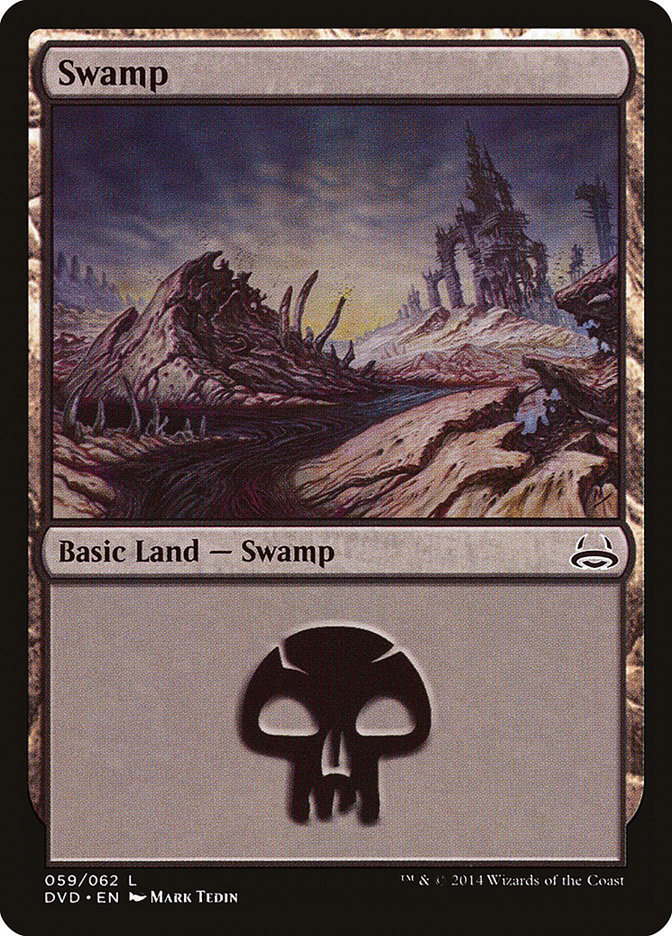 Swamp (59) (Divine vs. Demonic) [Duel Decks Anthology] | I Want That Stuff Brandon