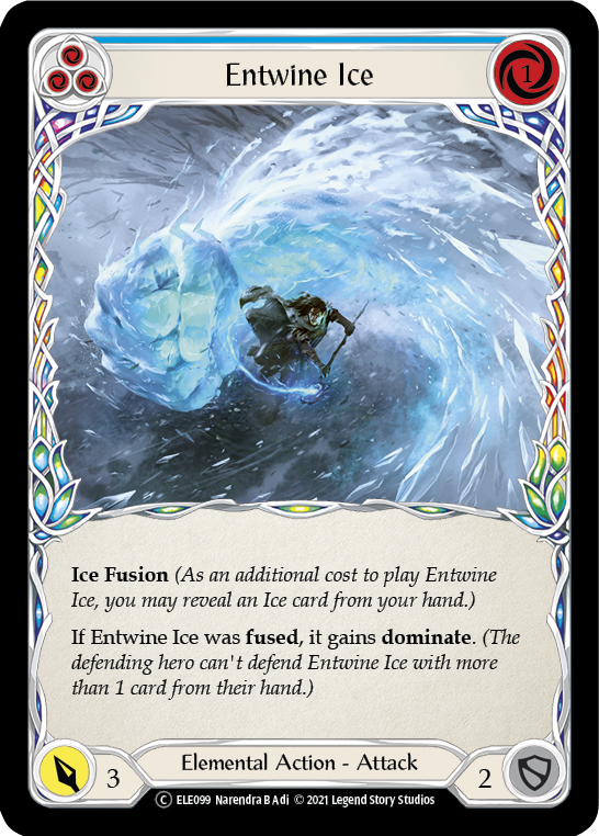 Entwine Ice (Blue) [U-ELE099] Unlimited Normal | I Want That Stuff Brandon