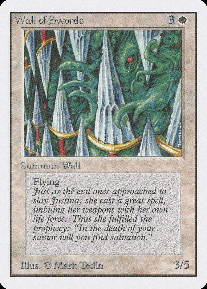 Wall of Swords [Unlimited Edition] | I Want That Stuff Brandon