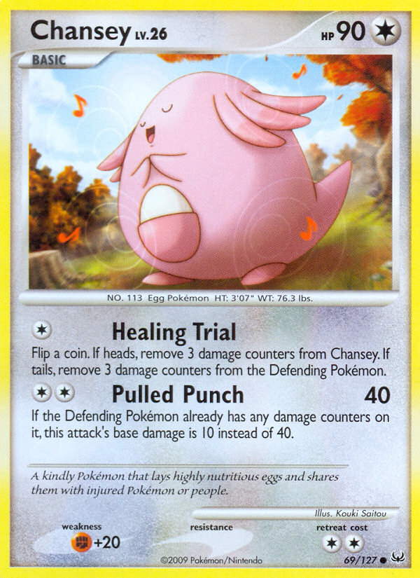 Chansey (69/127) [Platinum: Base Set] | I Want That Stuff Brandon