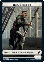 Human Soldier (004) // Zombie Double-Sided Token [Commander 2020 Tokens] | I Want That Stuff Brandon