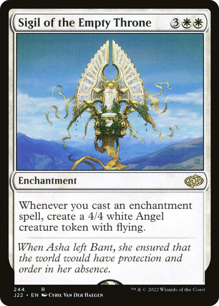Sigil of the Empty Throne [Jumpstart 2022] | I Want That Stuff Brandon