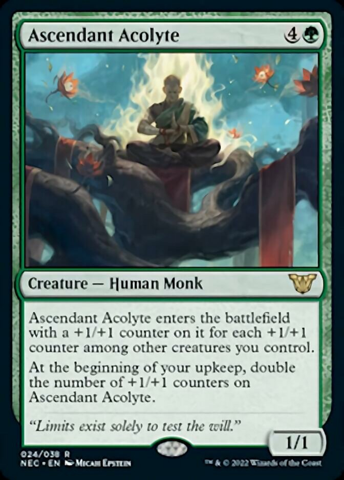 Ascendant Acolyte [Kamigawa: Neon Dynasty Commander] | I Want That Stuff Brandon