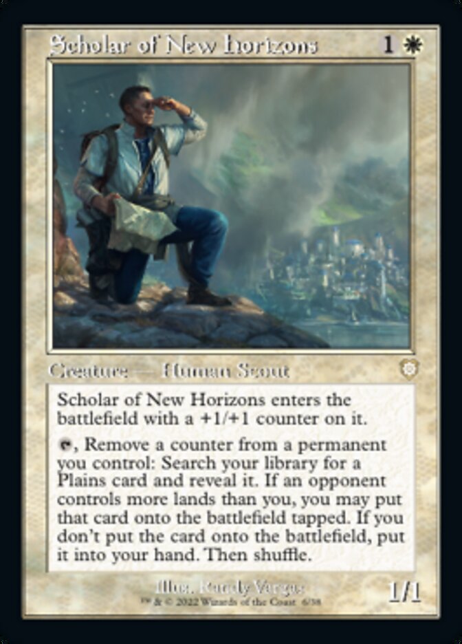 Scholar of New Horizons (Retro) [The Brothers' War Commander] | I Want That Stuff Brandon