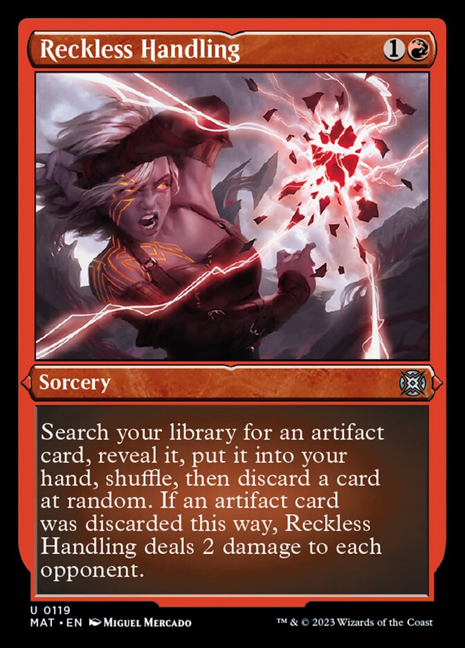 Reckless Handling (Foil Etched) [March of the Machine: The Aftermath] | I Want That Stuff Brandon