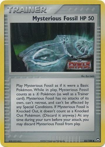 Mysterious Fossil (85/108) (Stamped) [EX: Power Keepers] | I Want That Stuff Brandon