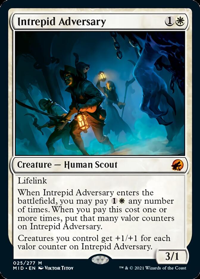 Intrepid Adversary [Innistrad: Midnight Hunt] | I Want That Stuff Brandon