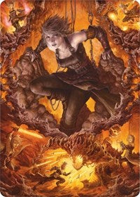 Nahiri, Heir of the Ancients [Zendikar Rising Art Series] | I Want That Stuff Brandon