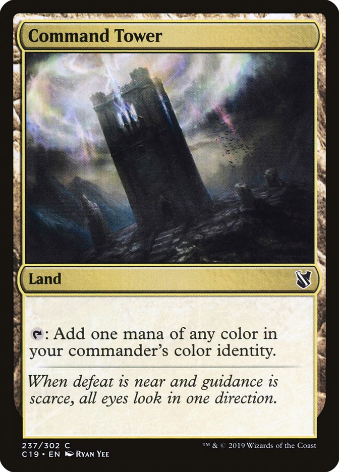 Command Tower [Commander 2019] | I Want That Stuff Brandon