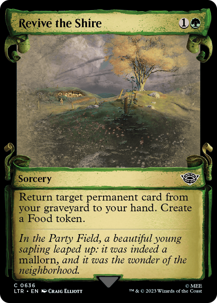 Revive the Shire [The Lord of the Rings: Tales of Middle-Earth Showcase Scrolls] | I Want That Stuff Brandon