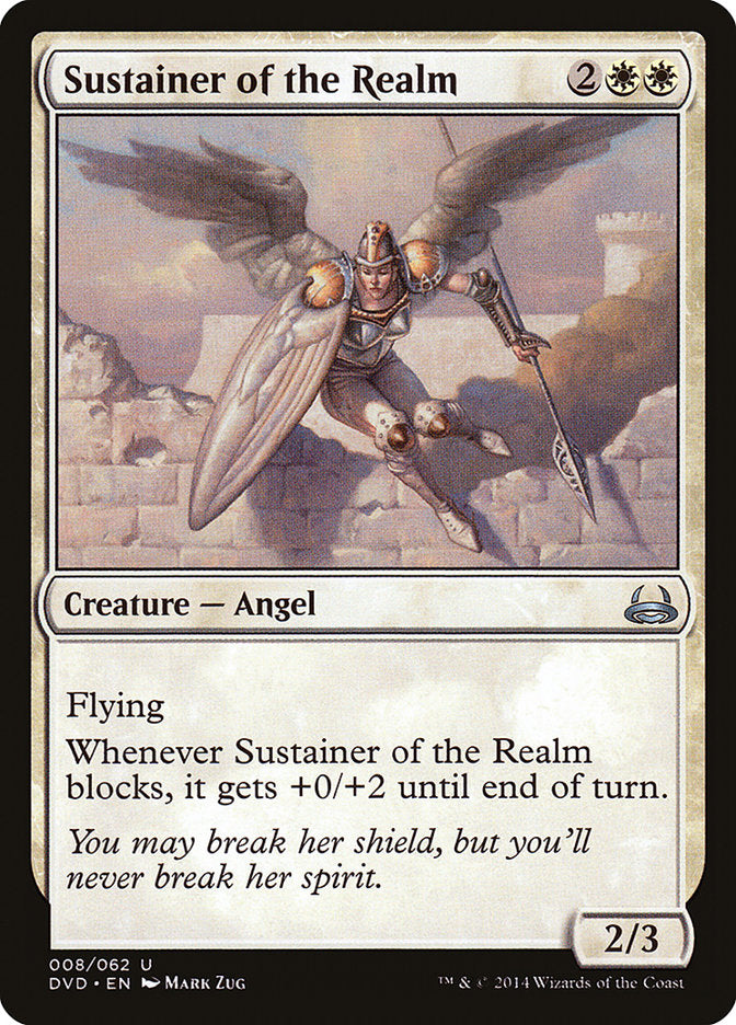 Sustainer of the Realm (Divine vs. Demonic) [Duel Decks Anthology] | I Want That Stuff Brandon