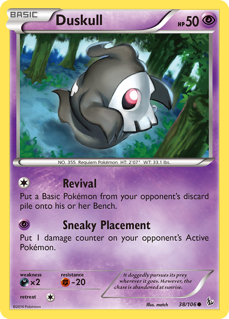 Duskull (38/106) [XY: Flashfire] | I Want That Stuff Brandon