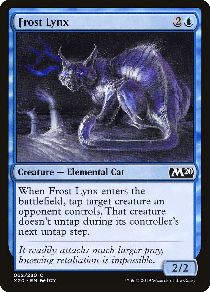 Frost Lynx [Core Set 2020] | I Want That Stuff Brandon