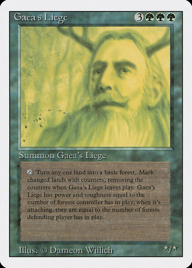 Gaea's Liege [Revised Edition] | I Want That Stuff Brandon