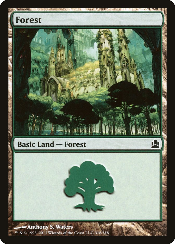 Forest (318) [Commander 2011] | I Want That Stuff Brandon