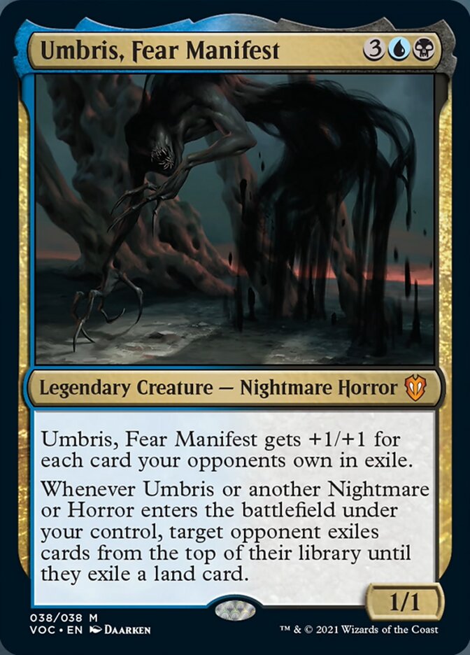 Umbris, Fear Manifest [Innistrad: Crimson Vow Commander] | I Want That Stuff Brandon