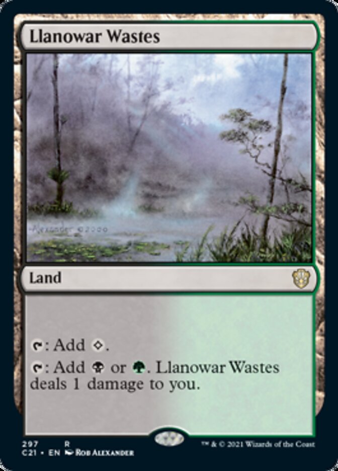 Llanowar Wastes [Commander 2021] | I Want That Stuff Brandon